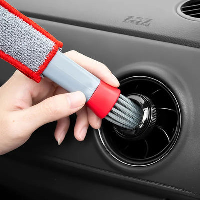 Car Air-Conditioner Outlet Cleaning Tool Multi-purpose Dust Brush Car Accessories Interior Multi-purpose Brush Cleaning brush - Slobuy