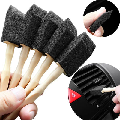 Car Air Conditioner Vent Cleaner Cleaning Brush Detailing Scrub Brush Outlet Wash Duster Dust Removal  Auto Interior Clean Tool - Slobuy