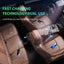 Car Bluetooth 5.0 FM Transmitter Wireless Audio Receiver Car MP3 Player 25W PD Fast Charge With Apple Type-C Port Charging Cable - Slobuy