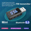 Car Bluetooth 5.3 FM02 Mini USB Transmitter Receiver with LED Display Handsfree Call Car Kit Auto Wireless Audio For Fm Radio - Slobuy