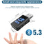 Car Bluetooth 5.3 FM02 Mini USB Transmitter Receiver with LED Display Handsfree Call Car Kit Auto Wireless Audio For Fm Radio - Slobuy