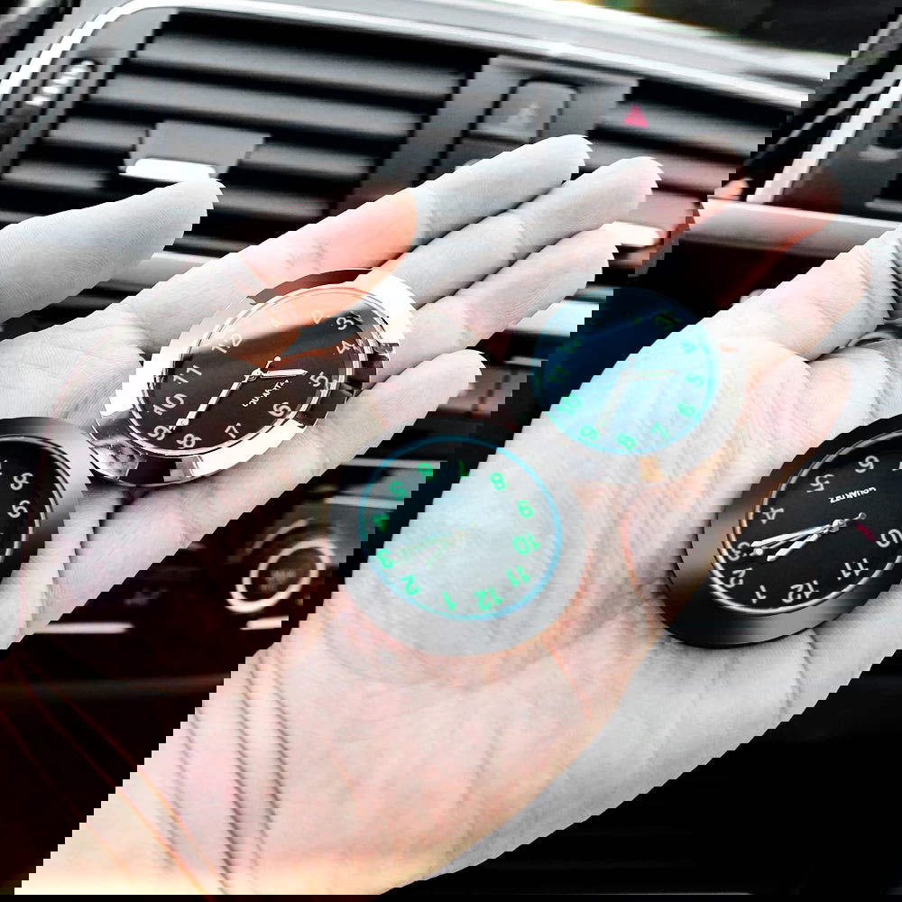 Car Clock Luminous Auto Ornament Car Accessories For Mercedes benz AMG A B C E S R G Class GLK GLA GLC GLB GLE CLS CLA - Slobuy