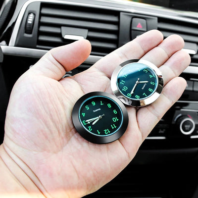 Car Clock Luminous Auto Ornament Car Accessories For Mercedes benz AMG A B C E S R G Class GLK GLA GLC GLB GLE CLS CLA - Slobuy