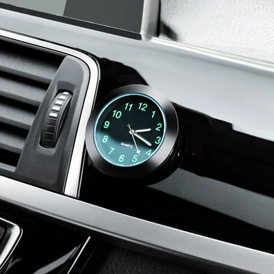 Car Clock Luminous Auto Ornament Car Accessories For Mercedes benz AMG A B C E S R G Class GLK GLA GLC GLB GLE CLS CLA - Slobuy