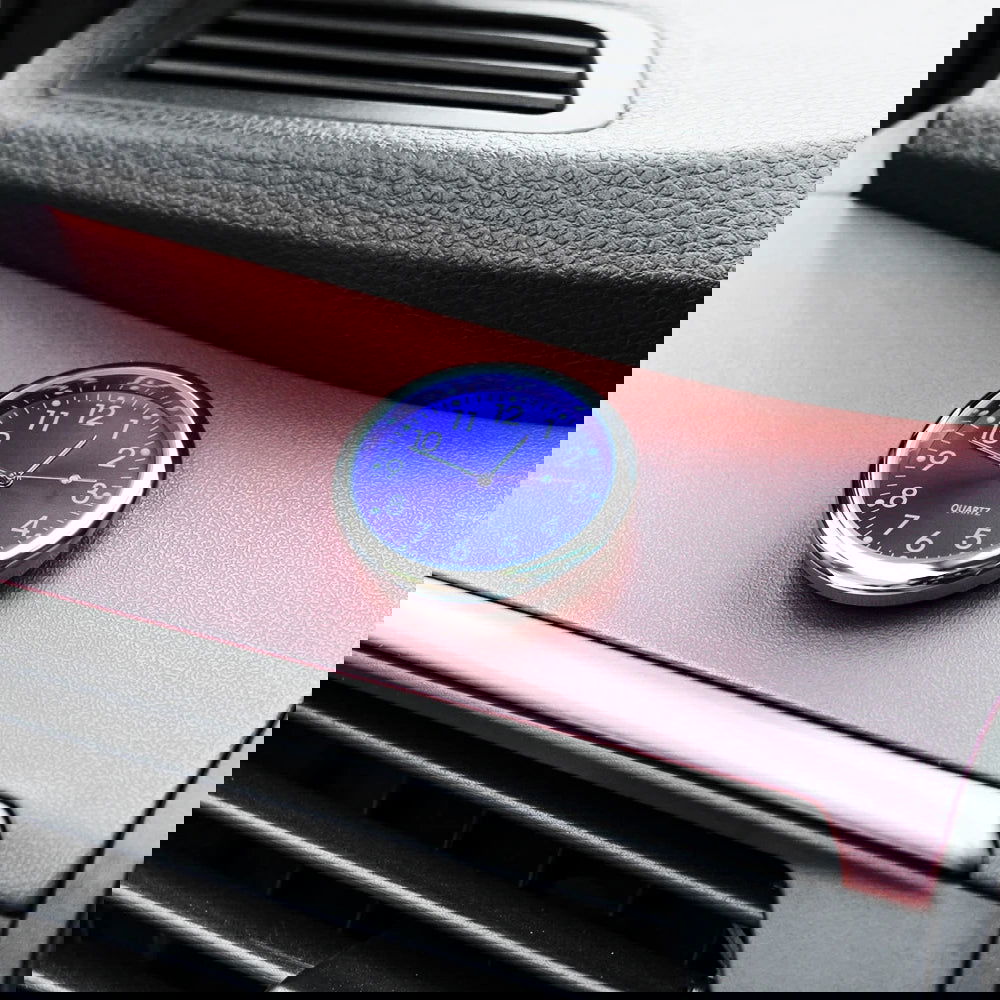 Car Clock Luminous Auto Ornament Car Accessories For Mercedes benz AMG A B C E S R G Class GLK GLA GLC GLB GLE CLS CLA - Slobuy