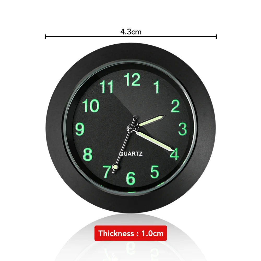 Car Clock Luminous Auto Ornament Car Accessories For Mercedes benz AMG A B C E S R G Class GLK GLA GLC GLB GLE CLS CLA - Slobuy