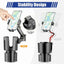 Car Cup Holder Expander with Mobile Phone Mount 360 Rotation Cup Holder Telescopic Smartphone Mount Auto Interior Accessories - Slobuy