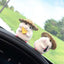Car Decoration Hamster Car Accessories Window Center Console Cute Doll Car Interior Pendant Auto Dashboard Cool Decoration - Slobuy