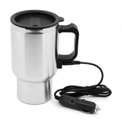 Car Electric Kettle In-car Kettle Travel Thermoses Heating Water Bottle Heating Cup for Water Tea Coffee Milk Car Kettle Thermos - Slobuy