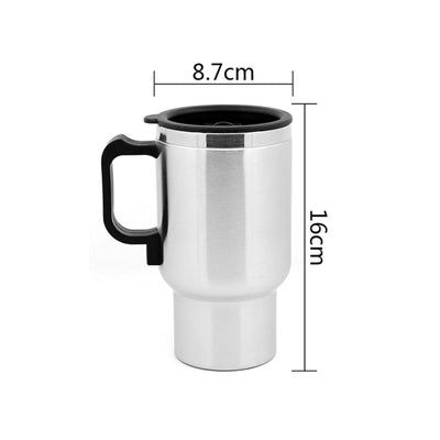 Car Electric Kettle In-car Kettle Travel Thermoses Heating Water Bottle Heating Cup for Water Tea Coffee Milk Car Kettle Thermos - Slobuy
