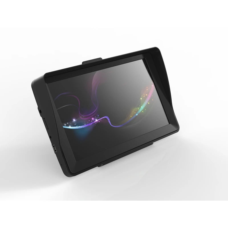 Car GPS Navigation System 7 Inch With Sunvisor 256 8GB Truck Sat Navigator  FM Transmitter Free Maps - Slobuy