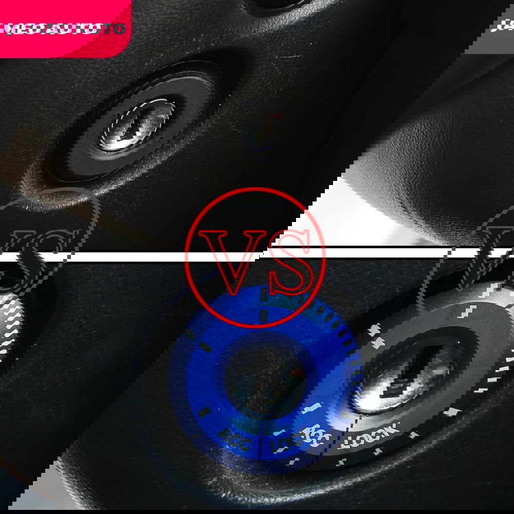 Car Ignition Key Ring Switch Sticker for Volkswagen VW GOLF 4 5 6 7 JETTA MK6 MK5 Polo Passat B5 B6 B7 for Skoda Octavia Rapid - Slobuy