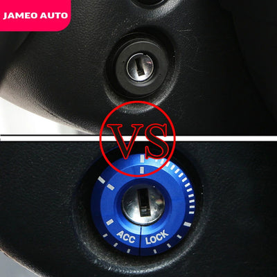 Car Ignition Key Ring Switch Sticker for Volkswagen VW GOLF 4 5 6 7 JETTA MK6 MK5 Polo Passat B5 B6 B7 for Skoda Octavia Rapid - Slobuy