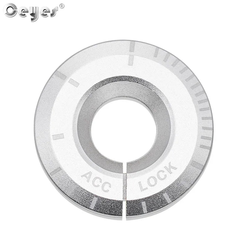 Car Key Ringhole Decorative Sticker Engine Start Ignition Cover Accessories For Volkswagen Golf VW Polo Passat For Seat Audi - Slobuy