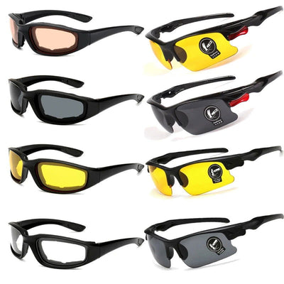 Car Motorcycle Polarized Sunglasses Men Women Outdoor Riding Sunglasses Windproof Night Vision Goggles Sport Cycling Goggles - Slobuy