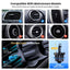 Car Phone Holder Mount, TOPK 2023 Upgrade Auto Locking Universal Phone Holder with Hook Clip for Car Air Vent for iPhone Samsung - Slobuy