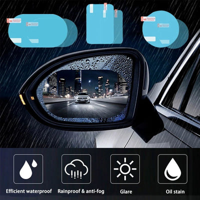 Car Rainproof Film Anti Fog Car Sticker Car Mirror Window Clear Film Rain Proof Waterproof Film Auto Sticker Accessories - Slobuy