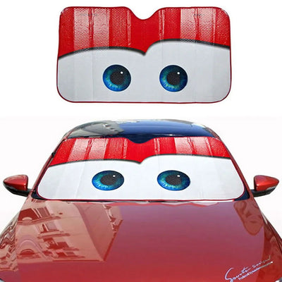 Car Solar Protection 6 Colors Eyes Heated Windshield Sunshade Car Window Windscreen Cover Sun Shade Auto Sun Visor Car-covers - Slobuy