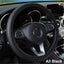 Car Steering Wheel Cover Anti Slip Breathable Protection Cover for 37 to 39cm Steering Wheel Protector Car Styling Accessories - Slobuy