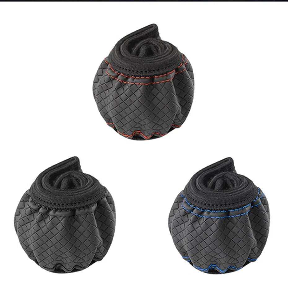 Car Steering Wheel Cover Anti Slip Breathable Protection Cover for 37 to 39cm Steering Wheel Protector Car Styling Accessories - Slobuy
