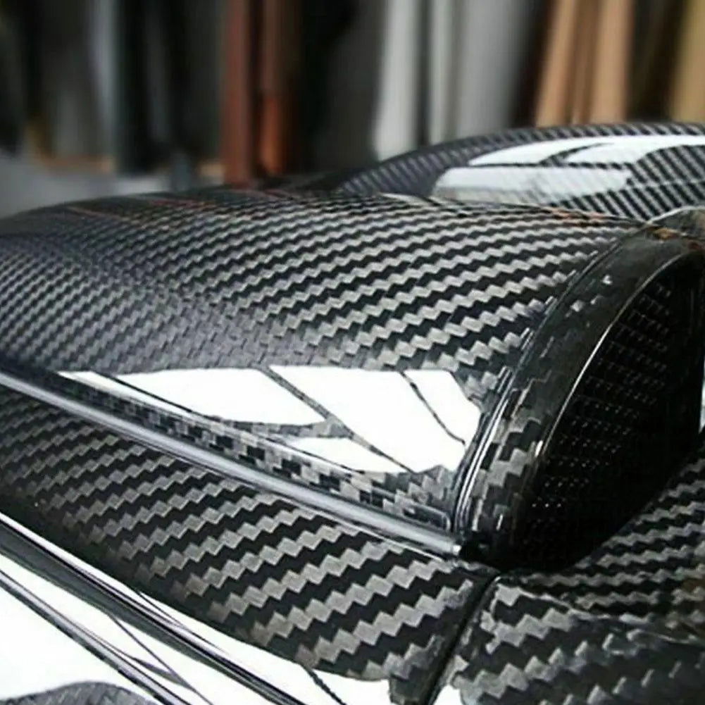 Car Stickers 7D Glossy Carbon Fiber Vinyl Film Intrior Wrap Stickers Film Stickers Decals Accessories - Slobuy