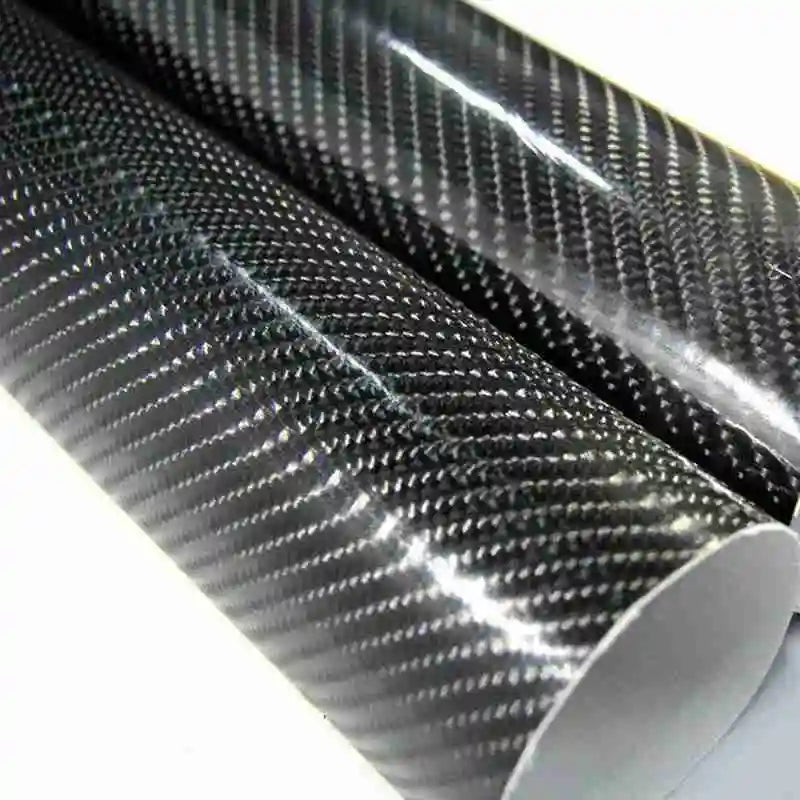 Car Stickers 7D Glossy Carbon Fiber Vinyl Film Intrior Wrap Stickers Film Stickers Decals Accessories - Slobuy
