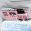Car Sun Visor Organizer Sunglass Mobile Phone Holder Bracket Car Auto Interior Accessories Pocket Card Storage Pouch Mount Stand - Slobuy