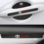 Car Threshold Sticker with Door Handle Bowl Scratch Protective Sticker For Toyota C-hr Rav4 Yaris Hilux Prius Avensis Auris - Slobuy