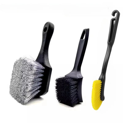 Car Tire Wheel Rim Cleaning Brush Detailing Brushes Wash Towel Kit Universal  Wheel Tire Cleaning Accessories - Slobuy