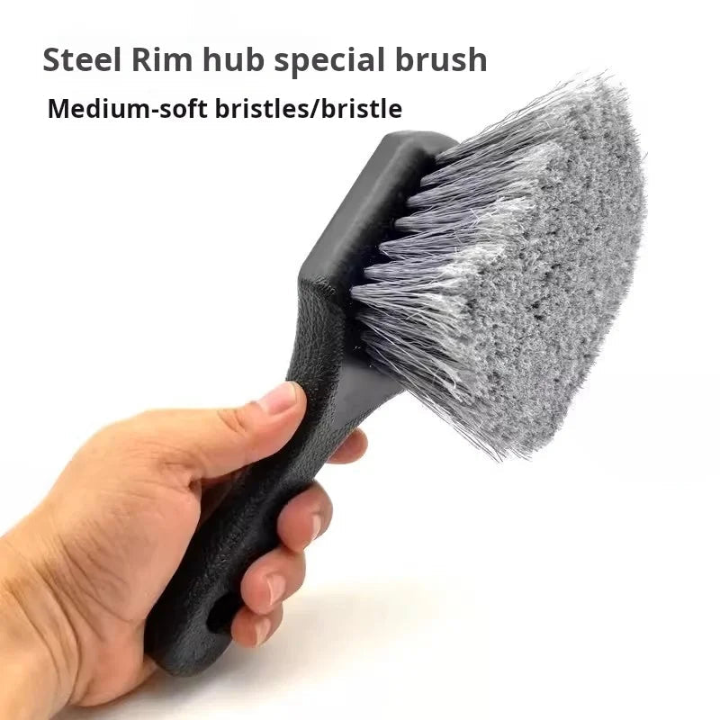 Car Tire Wheel Rim Cleaning Brush Detailing Brushes Wash Towel Kit Universal  Wheel Tire Cleaning Accessories - Slobuy
