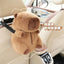 Car Tissue Boxes Capybara Plush accessories Car Backseat Hanging Tissue Bag Box Plush holder cover Auto Toys Interior Decoration - Slobuy