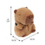 Car Tissue Boxes Capybara Plush accessories Car Backseat Hanging Tissue Bag Box Plush holder cover Auto Toys Interior Decoration - Slobuy