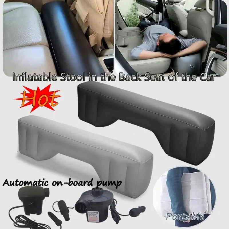Car Travel Inflatable Mattress Air Bed Back Seat Accessories Rear Clearance Pad Gap Padding Long Distance Auto Camping Artifact - Slobuy
