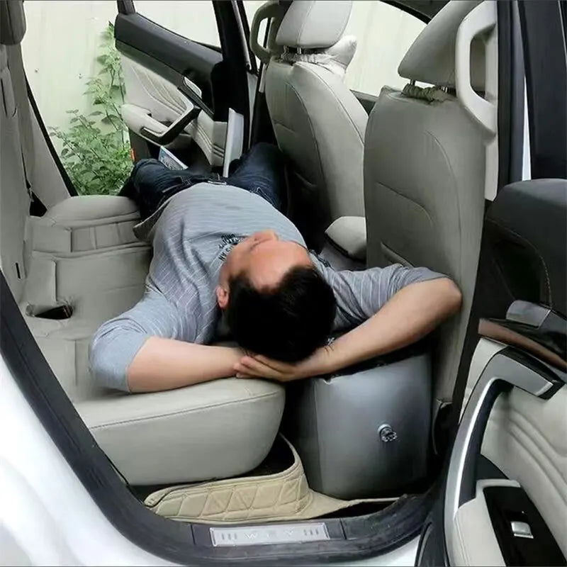 Car Travel Inflatable Mattress Air Bed Back Seat Accessories Rear Clearance Pad Gap Padding Long Distance Auto Camping Artifact - Slobuy