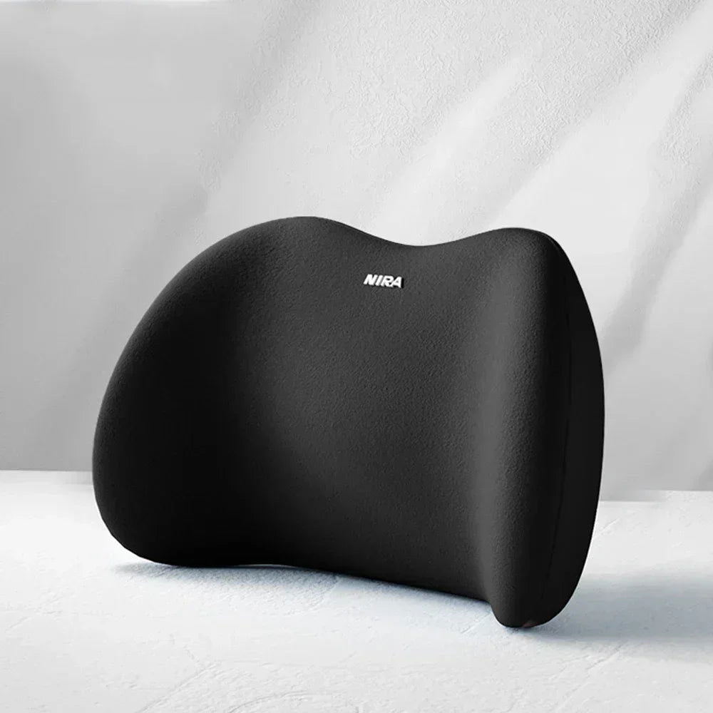 Car Universal Headrest Lumbar Memory Foam Cervical Lumbar Support Car Headrest Backrest Pillow Office Car Interior Accessories - Slobuy