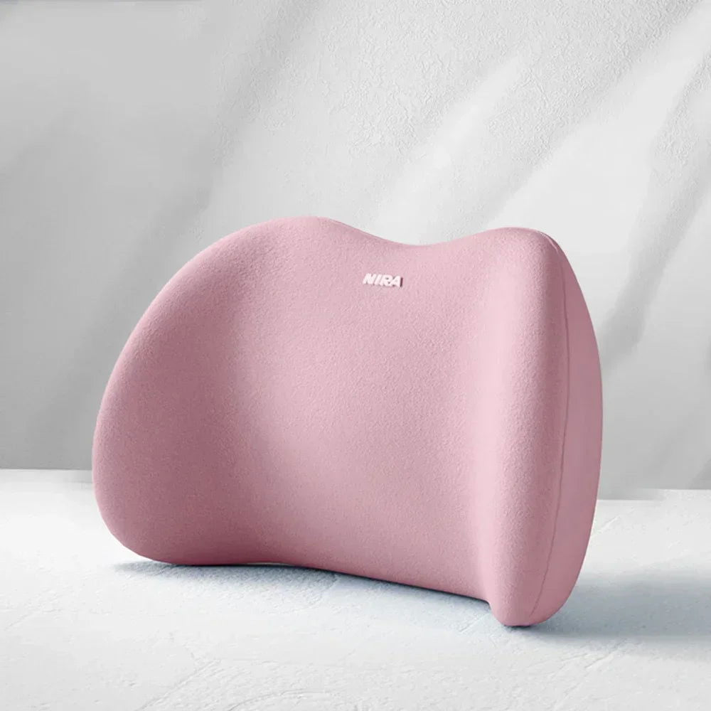 Car Universal Headrest Lumbar Memory Foam Cervical Lumbar Support Car Headrest Backrest Pillow Office Car Interior Accessories - Slobuy