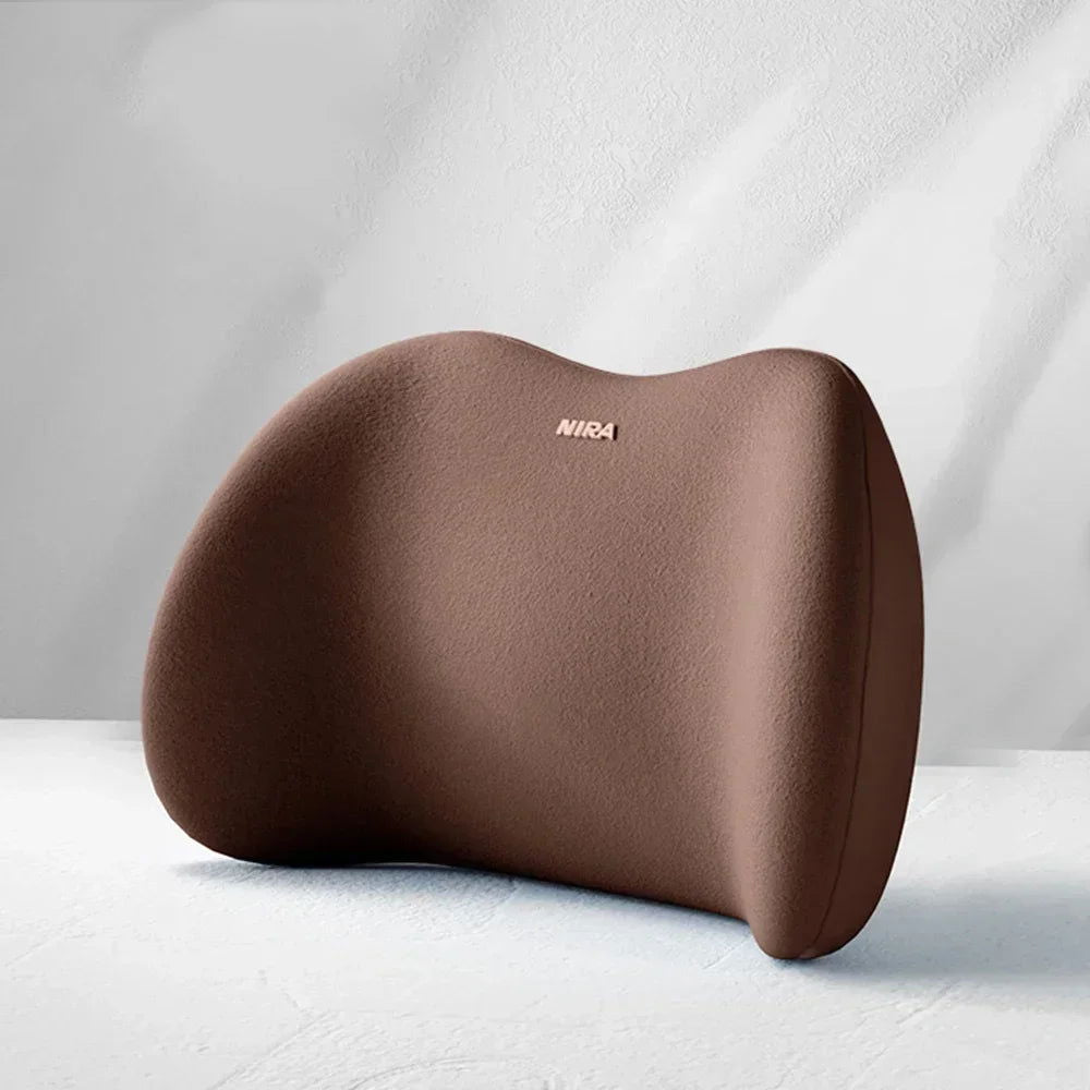 Car Universal Headrest Lumbar Memory Foam Cervical Lumbar Support Car Headrest Backrest Pillow Office Car Interior Accessories - Slobuy