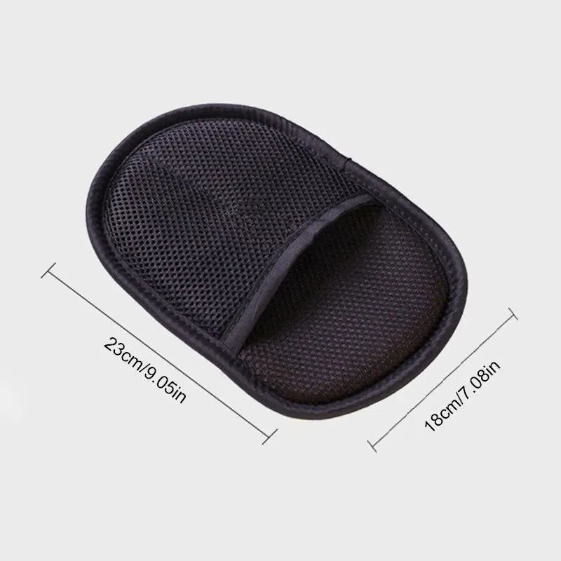 Car Wash Gloves Imitation Wool Velvet Non Damage Paint Wiping Cloth Waxing Thickening Car Beauty Products Wiping Gloves Cleaning - Slobuy