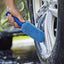 Car Wheel Wash Brush Portable Microfiber Tire Rim with Plastic Handle Auto Trunk Motorcycle Detailing Cleaning Accessories Tool - Slobuy