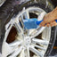 Car Wheel Wash Brush Portable Microfiber Tire Rim with Plastic Handle Auto Trunk Motorcycle Detailing Cleaning Accessories Tool - Slobuy