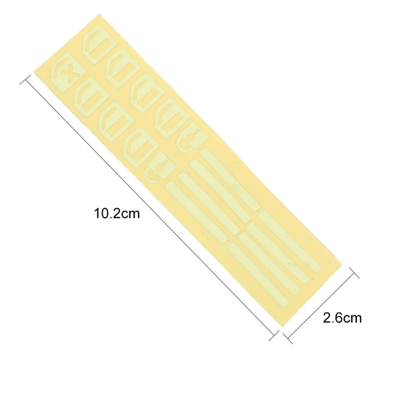 Car Window Button Luminous Sticker Lifter Switch Night Fluorescent Decals Cars Interior Stickers Auto Accessories - Slobuy