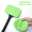 Car Window Cleaner Brush Kit Windshield Cleaning Wash Tool Inside Interior Auto Glass Wiper with Long Handle Car Accessories - Slobuy