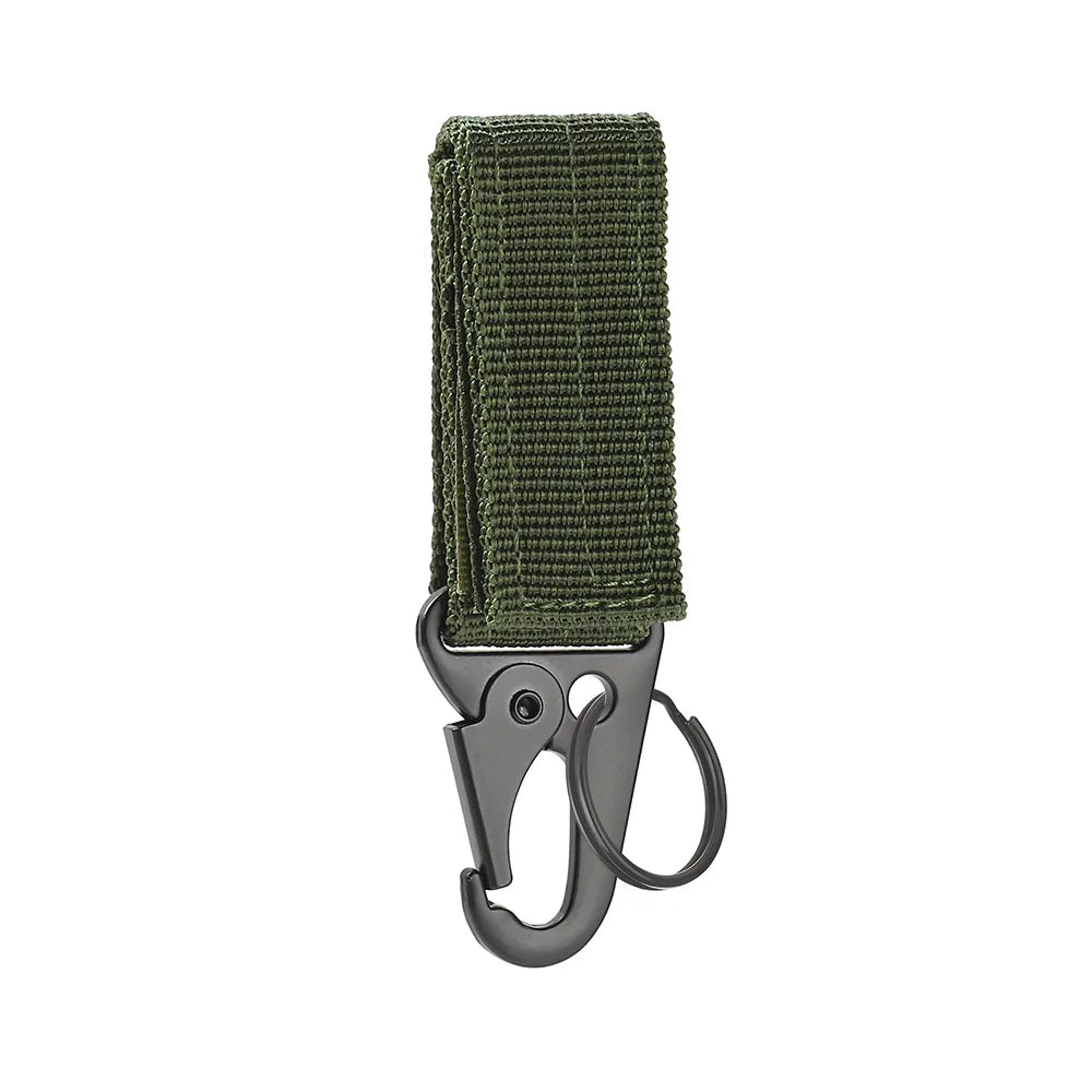 Carabiner High Strength Nylon Key Hook MOLLE Webbing Buckle Hanging System Belt Buckle Hanging Camping Hiking Accessories - Slobuy
