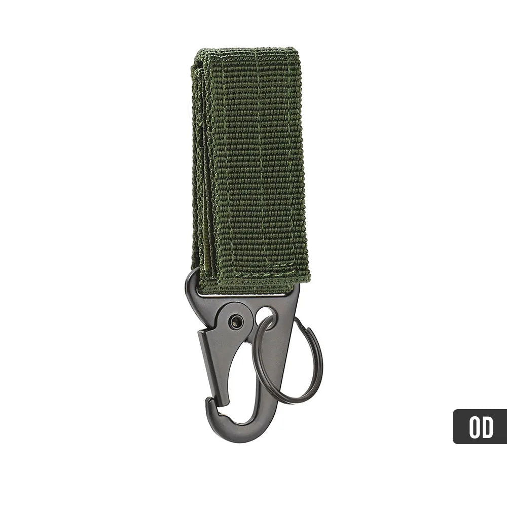 Carabiner High Strength Nylon Key Hook MOLLE Webbing Buckle Hanging System Belt Buckle Hanging Camping Hiking Accessories - Slobuy