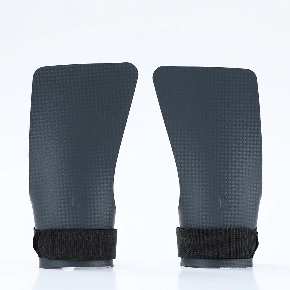 Carbon No Finger Hole Hand Grips Crossfit Accessories for Pull Up Weightlifting Kettlebells Gymnastics Workout - Slobuy