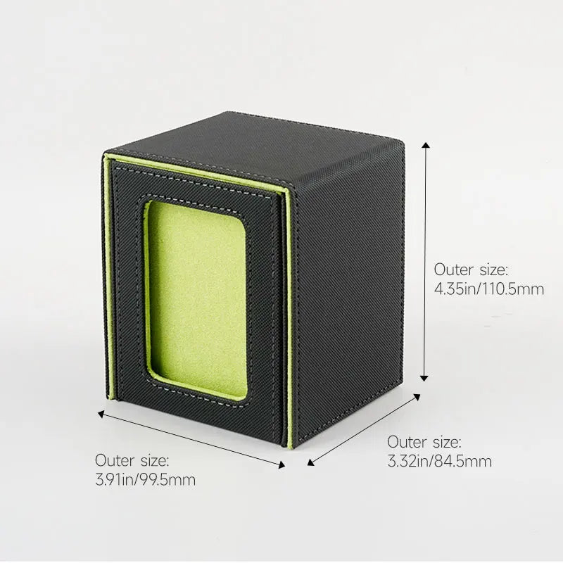 Card Deck Storage Box TCG Board Games magic Commander deck box mtg Card Carrying Organiser Case Trading（give toploader 1pcs） - Slobuy