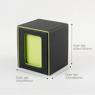 Card Deck Storage Box TCG Board Games magic Commander deck box mtg Card Carrying Organiser Case Trading（give toploader 1pcs） - Slobuy