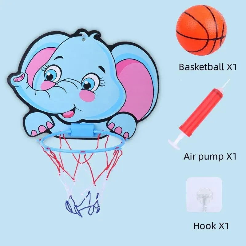 Cartoon Animal Basketball Board Puzzle Parent-child Interaction Indoor And Outdoor Sports Shooting Toys For Kids Birthday Gifts - Slobuy