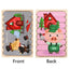 Cartoon Animal Double-sided Strip Wooden Puzzles Kids Montessori Jigsaw Game Baby Educational Toys for Children - Slobuy