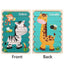 Cartoon Animal Double-sided Strip Wooden Puzzles Kids Montessori Jigsaw Game Baby Educational Toys for Children - Slobuy